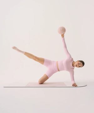 CREW NON SLIP GRIP SOCKS SOFT PINK
