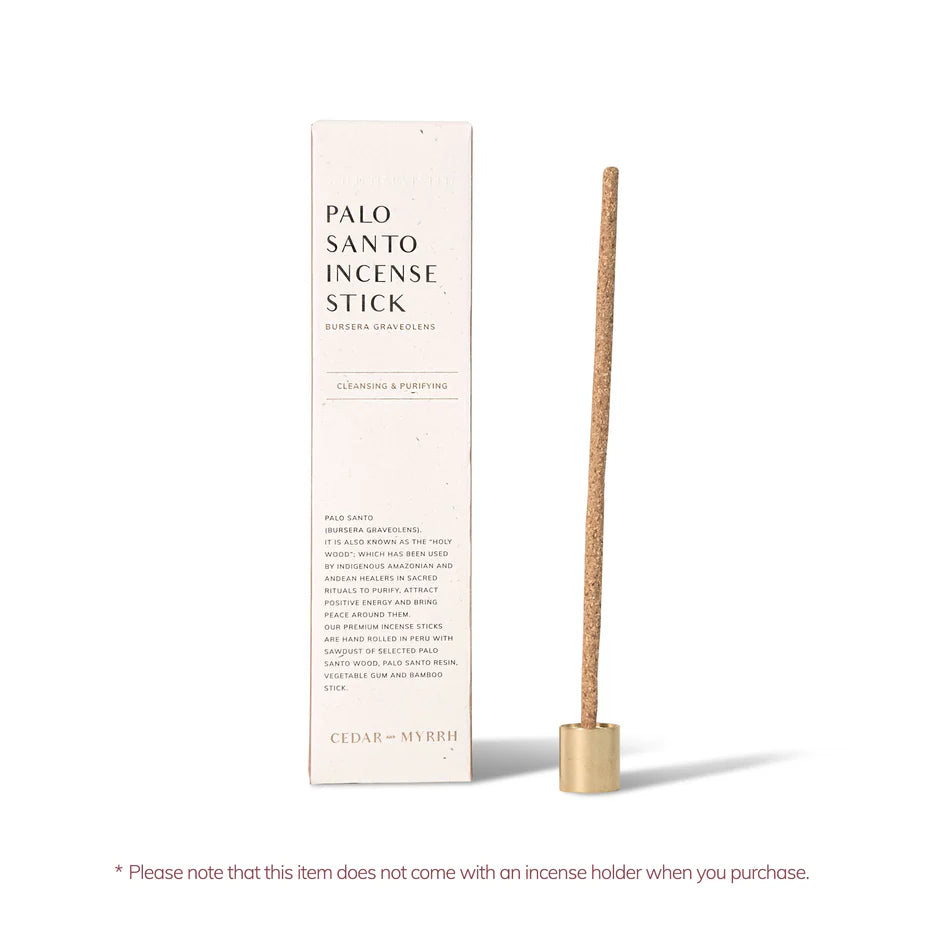 PALO SANTO HAND ROLLED INCENSE 7 STICKS