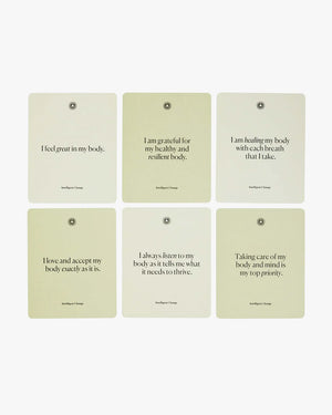 HEALTH AND WELL-BEING AFFIRMATION CARDS