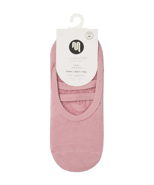 BALLET NON SLIP GRIP SOCKS MAUVE BLOSSOM