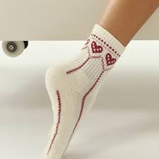 CREW NON SLIP GRIP SOCKS ALPINE HEART OAT