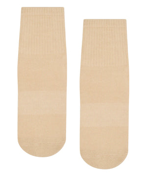 CREW NON SLIP GRIP SOCKS ALMOND