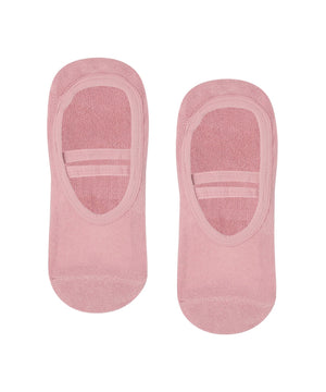 BALLET NON SLIP GRIP SOCKS MAUVE BLOSSOM