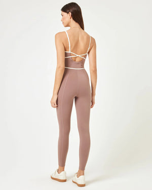 ACE JUMPSUIT - FAWN/CREME