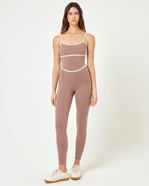 ACE JUMPSUIT - FAWN/CREME