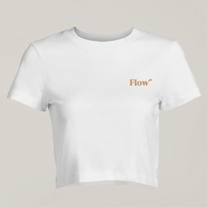 Inhale, Exhale, Flow Cropped Tee