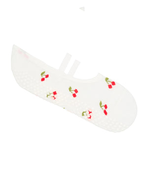 BALLET NON SLIP GRIP SOCKS CHERRY POP