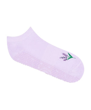 CLASSIC LOW RISE GRIP SOCKS LAVENDER HAZE