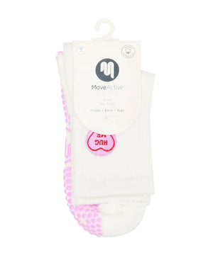 CREW NON SLIP GRIP SOCKS HUG ME