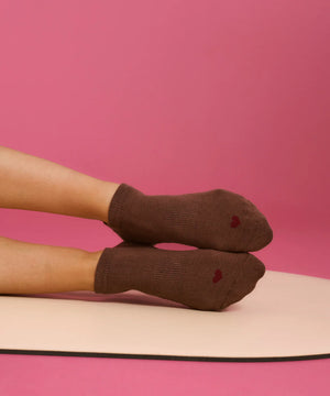 CLASSIC LOW RISE GRIP SOCKS HEARTFELT