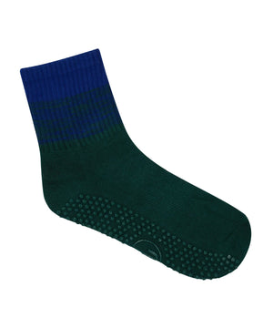 CREW NON SLIP GRIP SOCKS FADE TWILIGHT