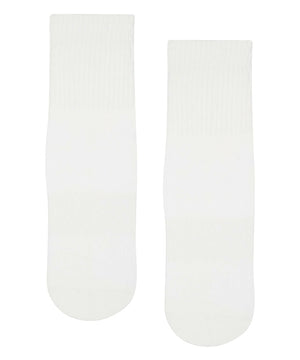 CREW NON SLIP GRIP SOCKS WHIMSY BOW WHITE
