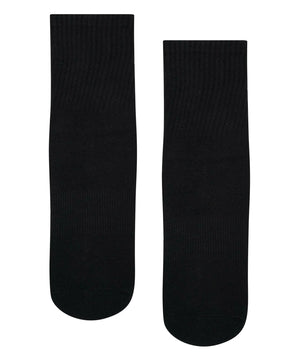 CREW NON SLIP GRIP SOCKS WHIMSY BOW BLACK