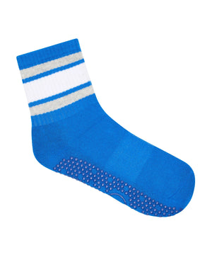 CREW NON SLIP GRIP SOCKS ELECTRIC DREAMS STRIPE