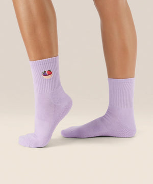 CREW NON SLIP GRIP SOCKS ACAI BOWL