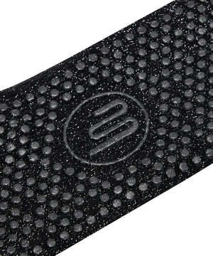 CLASSIC LOW RISE GRIP SOCKS - BLACK SPARKLE FRILL