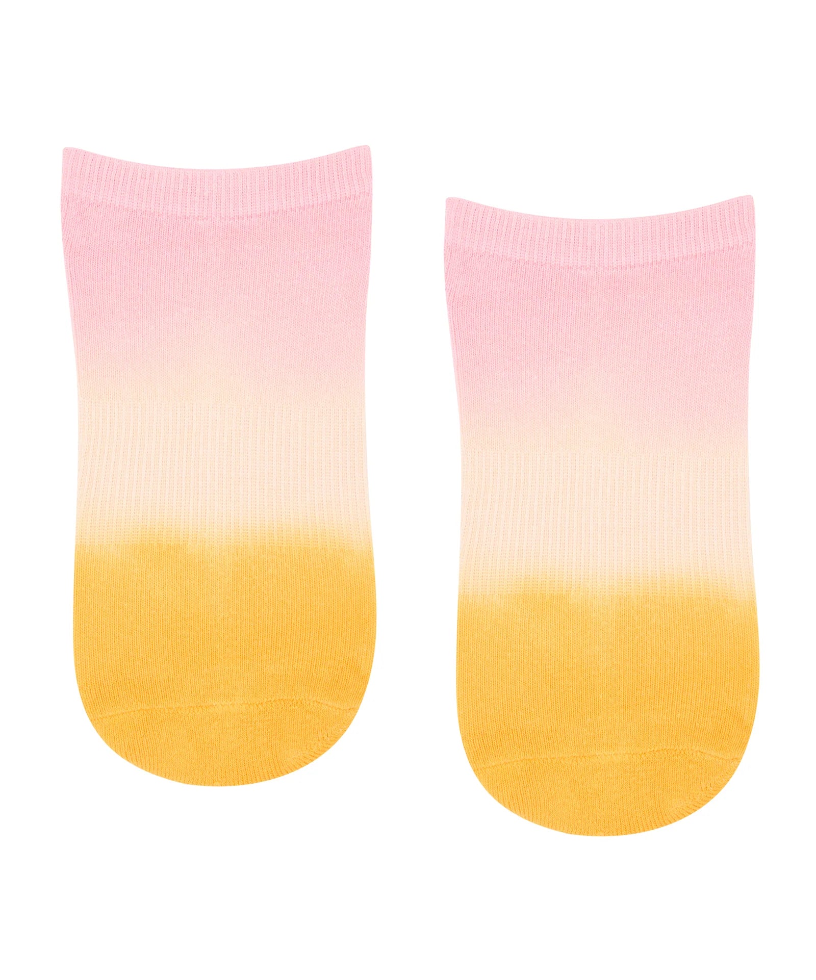 CLASSIC LOW RISE GRIP SOCKS- MIMOSA SORBET OMBRE
