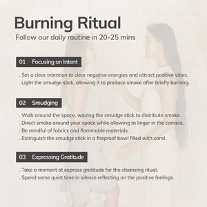 WHITE SAGE INCENSE STICK – 7 HAND ROLLED STICKS FROM PERU